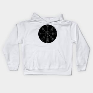 helm of awe Kids Hoodie